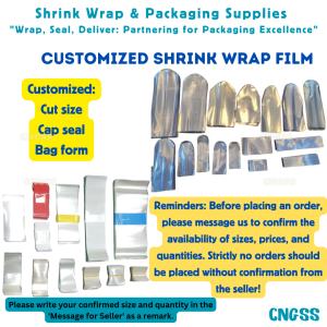 Customized Shrink Wrap Plastic Packaging Shrinkable Plastic Sealer Film/ Cap Sealer/ Plastic Film