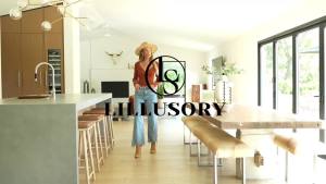 LILLUSORY Womens 2025 Twist Knot Fall Clothes Fashion Outfits Top Ribbed Long Sleeve