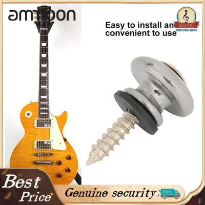 Metal Guitar Strap Lock Solid And Durable Not Easy To Damage Guitar Strap Buttons Easy To Install Convenient To Use Repair for Ukulele Bass Guitar