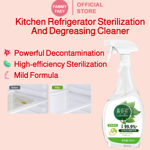 【FAMMY FAEY】Kitchen Refrigerator Sterilization and Degreasing Cleaner Household Kitchen Oil Refrigerator Home Office Cleaning Degreasing Special Cleaning Agent厨房冰箱杀菌除油污清洁剂