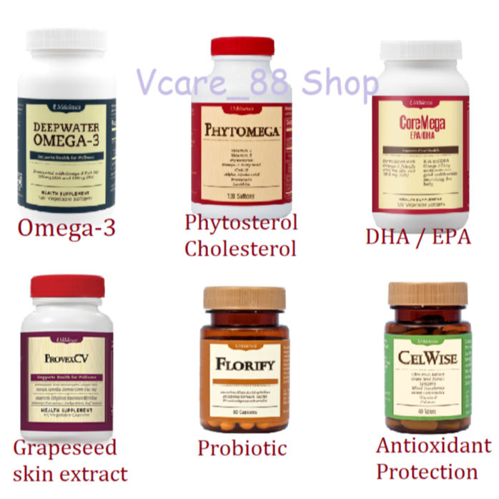 Florify Probiotic Capsules/Omega3/ EPA/DHA / Phytosterol Cholesterol