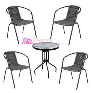 AI Home💕ชุดโต๊ะแต่งสวน  โต๊ะกาแฟ รับแขกในสวน ทนทาน แข็งแรง ชุดโต๊ะสนาม