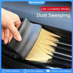 Car Air Outlet Cleaning Brush Dashboard Air Conditioner Detailing Dust Sweeping Tools
