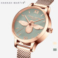 Jam Tangan Wanita Hannah Martin 100% Original Tahan air Fashion CEWEK Quartz Perempuan Arloji cewe Tangan FREE BOX. 