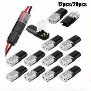 50pcs Terminal Kabel Konektor Klip Quick Connect Cable Waterproof Quie Untuk Kabel Kawat COD