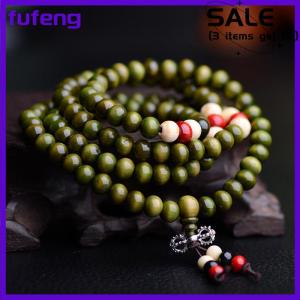 fufeng 8mm Tibetan Buddhism Mala Sandal prayer beads 108 beads bracelet necklace