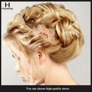 Hayating Ancient Style Flower Hair Clip For Women Girls Wedding Hair Accessories Bride Wedding Hair Combs Bridesmaid Headpiece Gifts