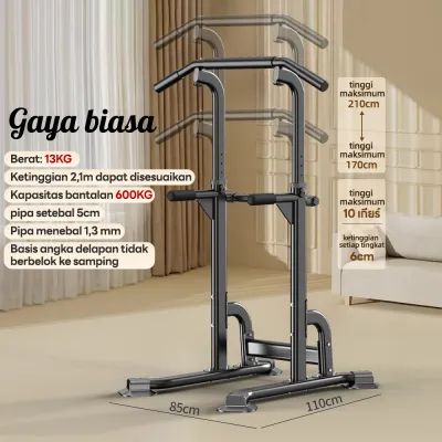 Adjustable Height Pull up Station Pull Up Bar /alat fitness rumah/alat gym/alat pull up/Pull Up Bar Chin Up Hanging Bar Fitness Gym Alat Fitness Alat Olahraga