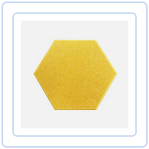 【Pure Care】 Self-adhesive Hexagon Soundproof Acoustic Panel Stickers Home Studio Insulation Decoration