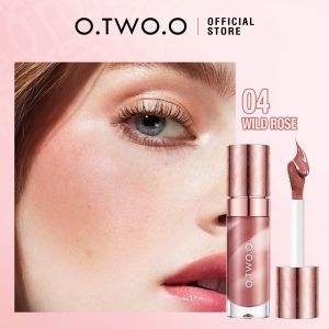O.TWO.O Liquid Blush Face Makeup Matte Blusher Long Lasting Waterproof 10.5ml