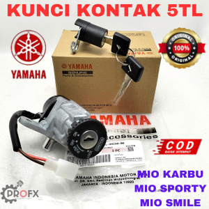 KUNCI KONTAK SET ASSY MIO LAMA SPORTY SMILE YAMAHA 5TL KUALITAS 0RIGINAL ASLI YGP KONCI GEMBOK