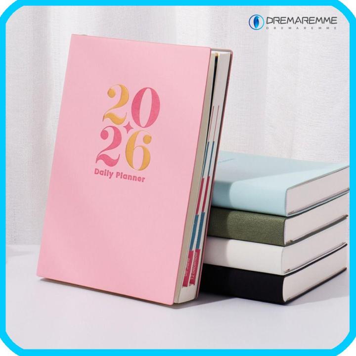 DREMAREMME A5 2026 Schedule Book Planner Reminder To Do List Daily ...
