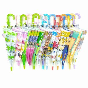 Kids Umbrella Cartoon Student Umbrella Portable Safe 8 Bone Automatic Umbrella Umbrella