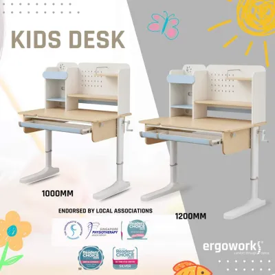 IMPACT IM-G1000A IM-G1200A Ergo-Growing Study Desk - Height Adjustable Kids Table