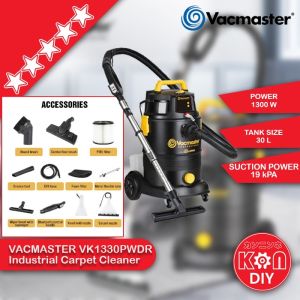 VACMASTER VK1330PWDR industrial Grade Plastic Tank 30L CARPET VACUUM CLEANER / VACMASTER VK1323PFR 23L CARPET