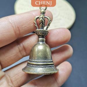 [COD] CHENJ หัตถกรรมทองเหลือง Die-หล่อหยดลมระฆังทิเบตสีบรอนซ์ระฆังสร้างสรรค์
