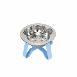 ER52858 Detachable Stainless Steel Cat Bowl Protect Cervical Spine Large Diameter Feeding Bowl Pet Food Bowl Cute Dog Drinking Bowl Indoor Use