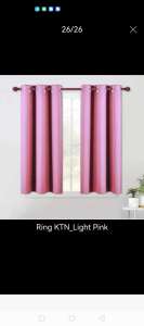 Elegant Blackout MAKAPAL with ring Curtain Drapes - Solid Color High-Quality Home Décor