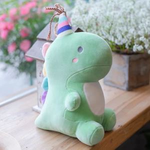 Soft Stuffed Animals Dino Plushies Soft Birthday Gifts for Kids Girls Boys Cute Stuffed Dinosaur Toy Plush Doll