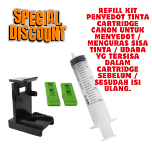 Refill Kit Penyedot Tinta Cartridge Printer Canon 810 811 47 57 745 746 CA91 CA92 Toolkit