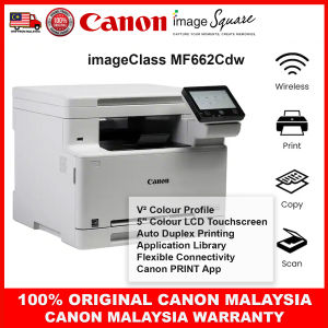 CANON imageCLASS MF662Cdw Laser Printer Duplex Printing Wi-Fi Mono / Color Print Speed 25 ppm