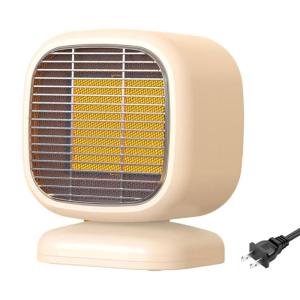Energy Saving Heater with 2 Heat Setting ABS Texture Bedside Comfort Heater Suitable for Office and Residential Space