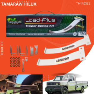 Ironman 4x4 Load Plus LP2 Helper Spring Kit For New Tamaraw FX Heavy Duty Rear Suspension Upgrade Anti Sagging Load Carrying Stabilizer Leaf Spring Add-On Auto Parts High Quality 4x4 Accessories