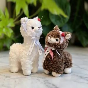 Plush Toy Lolita cake Bear accompanied by rabbit doll gift Decorative Collectible for Display and Gifting Fun Accent for Home Desk or Party Use Easy Choice for Everyday Gift Giving