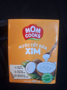 Nước cốt dừa hộp giấy tiện lợi nhỏ gọn bảo vệ môi trường 200ml