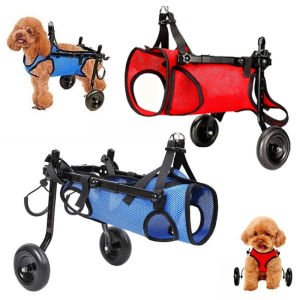 Pet wheelchair Cat Dog Rehabilitation Walking Assistance Car Small Dog Disability Car Pet Supplies