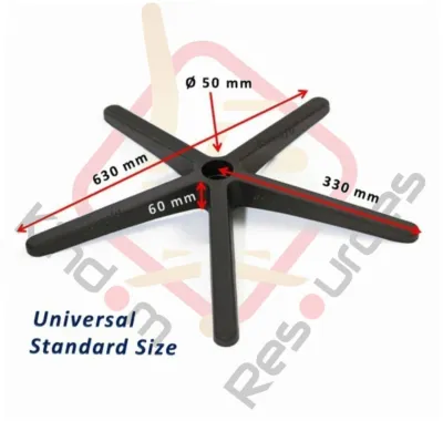 Office Chair Base (High Quality) SHIP FROM MALAYSIA (Office Chair Wheels / Office Chair Sport Wheels / Office Chair Gaslift / Office Chair Hydraulic / Office Chair Pump / Office Chair Mechanisms / Office Chair Armrest / Office Chair Spare Part)