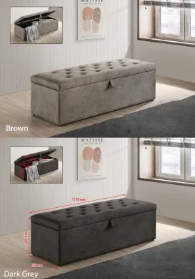 (FurnitureSG) Storage Chair STC1015