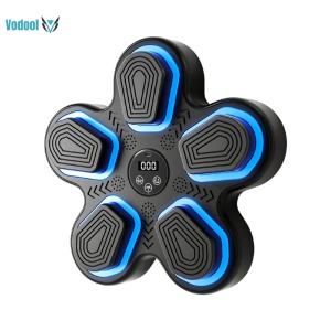 Smart Music Boxing Training Machine LED Reaction Training Target Boxing Practice Punching Pad for Boxing Sports Agility Reaction [Vodool Official Center]