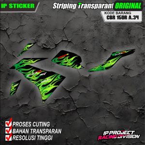 ( COD ) FIZ R STICKER STRIPING MOTOR YAMAHA FIZ R IP.001 STRIPING VARIASI RACING