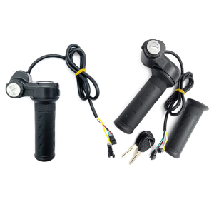 Electric Bicycles Scooter Acceleration Handle Twist Throttle Grip Universals Electric Bike Throttle Grip Scooter Handle