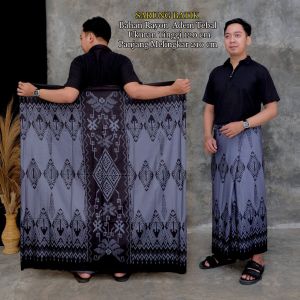 SARUNG BATIK PRIA MOTIF DIAMOND RAYON SUPER PREMIUM ADEM TEBEL HALUS