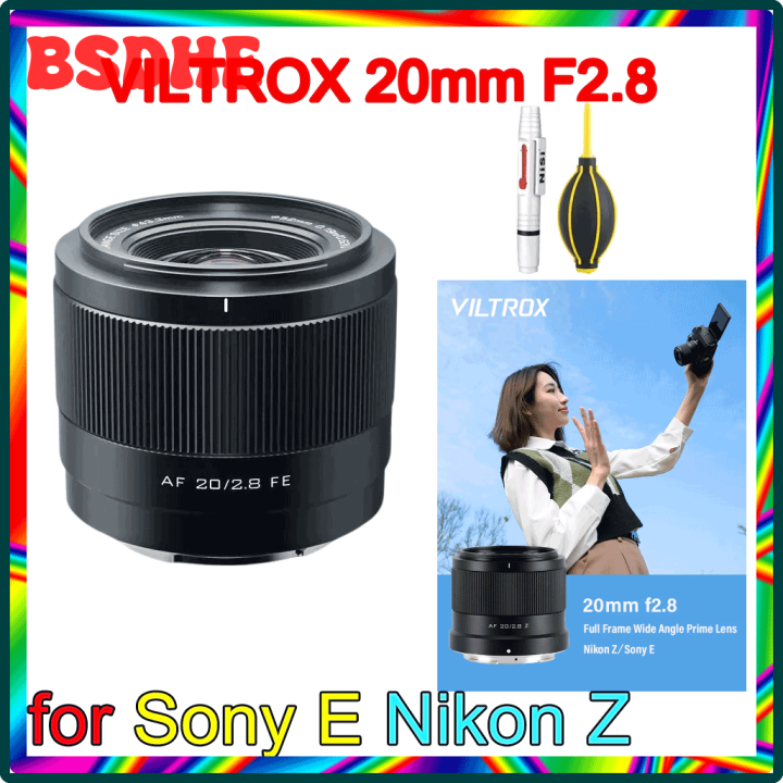 BSDHE Viltrox 20mm F2.8 Camera Lens Full Frame Ultra Wide Angle