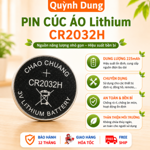Pin Lithium CR2032 (Pin Cúc Áo) Chuyên Dụng Cho Thiết Bị Định Vị