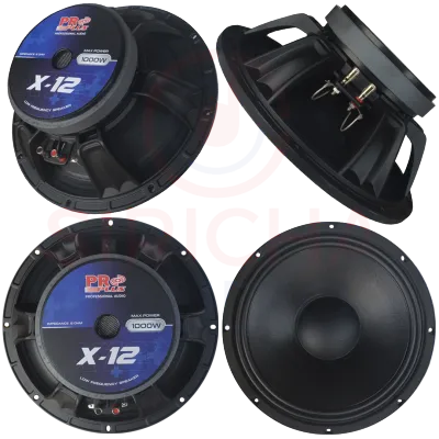 ดอกลำโพง12นิ้ว PROPLUS รุ่น x12 โครงหล่อ 1000วัตต์ วอยส์3นิ้ว