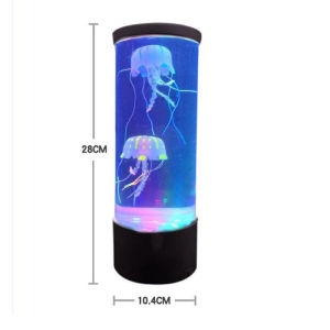 [NaJUAN]  LED Fantasy Jellyfish Lamp LED Bedside Night Light Color Changing Jellyfish Tank Aquarium Led Lamp Relaxing Mood Lights Lava Lamp Kids Gifts