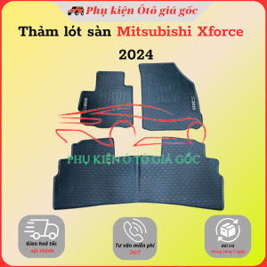 THẢM LÓT SÀN CAO SU xe Mitsubishi Xforce 2024-2025 sàn cao su đúc không mùi cao cấp dễ dàng lau rửa chuẩn form xe