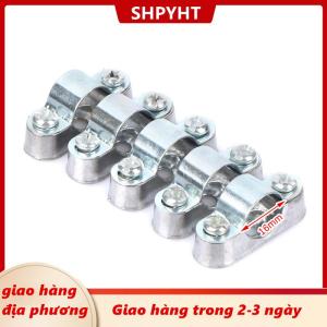 [COD] SHPYHT Giao hàng địa phương 5 cái kẹp ống với vít từ tường cách xa tường của thẻ yên thẻ dòng ống kẹp 16mm 20mm 25mm 32mm