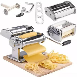 Pasta Maker Atlas Gilingan Mie Molen Pangsit Cetakan Mie Penggiling Pencetak Pasta Kue | Mesin Gilingan Mie / Gilingan Molen / Gilingan Pasta Ketebalan 9 Ukuran