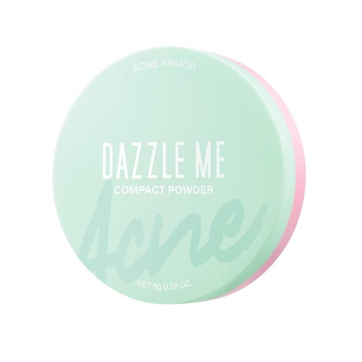 DAZZLE ME Acne Armor Flawless Flex Compact Powder  W07 Whip Cream
