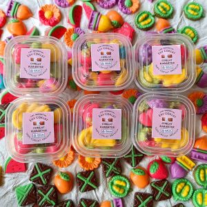 Coklat Karakter 100gram Premium Motif Cantik Halal Enak Cemilan Souvenir Hadiah Ulang Tahun Anak Dapur Eny Eni