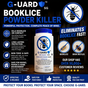 BOOK LICE POWDER KILLER by G-UARD - Document & Paper Protection Formula [NEXT DAY SHIPPING] (Kutu Buku/书虱/புத்தக பேன்)