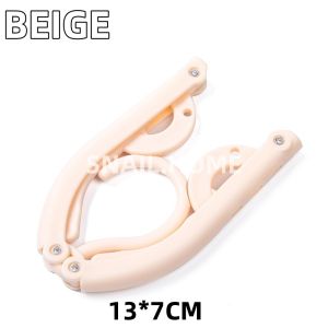 COD Magic Clothes Drying Rack Compact Foldable Cloth Hanger Convenient Plastic Foldable Travel