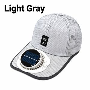Summer Outdoor Solar Fan Cap USB Rechargeable Solar Fan Hat Sun Cap Portable Solar Fan Hat Cooling Hat With Fan Breathable Solar Hat Rechargeable Solar Fan Hat Outdoor Sun Hat With UV Protection