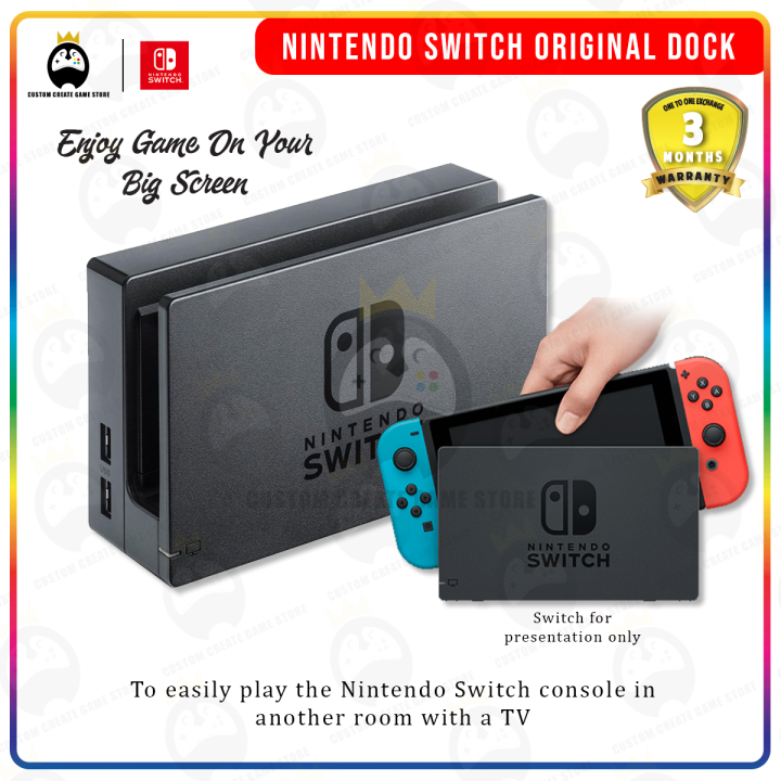 Nintendo Switch Charging Dock Set [ORIGINAL] Lazada