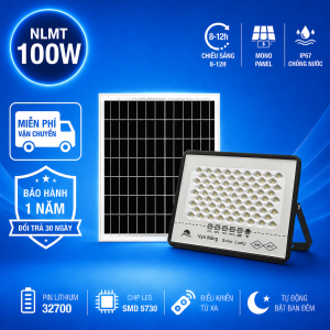 Đèn Năng Lượng Mặt Trời  50w 100w 200w 300w ( CHỐNG CHÓI LED CHÙM )
